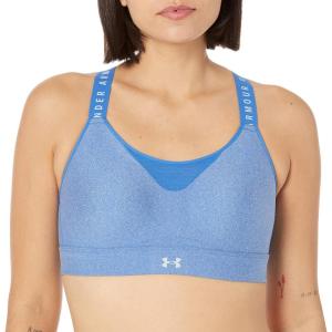 imageUnder Armour Womens Infinity High Heather BraVictory Blue Light Heather 474French Gray