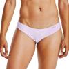 imageUnder Armour Womens 3pack Pure Stretch No Show Thong Underwear Allday Comfort ampamp Ultrasoft FitCrystal Lilac 570Polar Purple