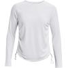 imageUnder Armour Womens Motion Long Sleeve Longline Crew100 White   Halo Gray