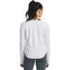 imageUnder Armour Womens Motion Long Sleeve Longline Crew100 White   Halo Gray