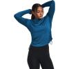 imageUnder Armour Womens Motion Long Sleeve Longline Crew426 Varsity Blue   Blizzard