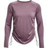 imageUnder Armour Womens Motion Long Sleeve Longline Crew500 Misty Purple   Fresh Orchid