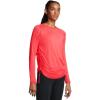 imageUnder Armour Womens Motion Long Sleeve Longline Crew713 Racer Red   Black