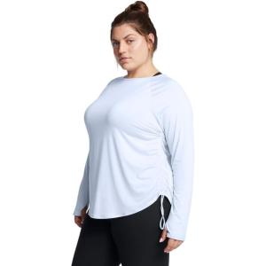 imageUnder Armour Womens Motion Long Sleeve Longline Crew464 Nimbus Blue   White