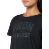 imageUnder Armour Womens Project Rock Payoff Short Sleeve T Shirt001 Black  Gray Matter  White