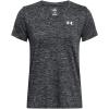 imageUnder Armour Womens Tech Twist Short Sleeve V Neck001 Black   White