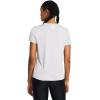 imageUnder Armour Womens Tech Twist Short Sleeve V Neck014 Halo Gray  White  White