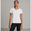 imageUnder Armour Womens Tech Twist Short Sleeve V Neck014 Halo Gray  White  White