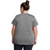 imageUnder Armour Womens Tech Twist Short Sleeve V Neck025 Castlerock   Black