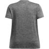 imageUnder Armour Womens Tech Twist Short Sleeve V Neck025 Castlerock   Black