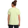 imageUnder Armour Womens Tech Twist Short Sleeve V Neck383 Retro Green   White