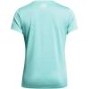 imageUnder Armour Womens Tech Twist Short Sleeve V Neck482 Radial Turquoise  White  White