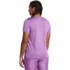 imageUnder Armour Womens Tech Twist Short Sleeve V Neck560 Provence Purple  Purple Ace  Purple Ace