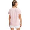 imageUnder Armour Womens Tech Twist Short Sleeve V Neck647 Prime Pink   White