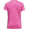 imageUnder Armour Womens Tech Twist Short Sleeve V Neck672 Super Pink   White