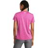 imageUnder Armour Womens Tech Twist Short Sleeve V Neck672 Super Pink   White