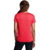 imageUnder Armour Womens Tech Twist Short Sleeve V Neck713 Racer Red   Black