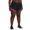 imageUnder Armour Womens Play Up 30 Shorts023 Black  Rebel Pink  Rebel Pink