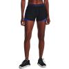 imageUnder Armour Womens Play Up 30 Shorts046 Black   Versa Blue