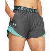 imageUnder Armour Womens Play Up 30 Shorts058 Castlerock  Radial Turquoise  Radial Turquoise