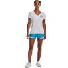 imageUnder Armour Womens Play Up 30 Shorts419 Capri  Petrol Blue  White
