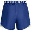 imageUnder Armour Womens Play Up 30 Shorts432 Tech Blue  Retro Green  White