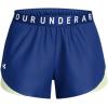imageUnder Armour Womens Play Up 30 Shorts432 Tech Blue  Retro Green  White