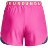 imageUnder Armour Womens Play Up 30 Shorts652 Rebel Pink  Static Blue  Lime Surge