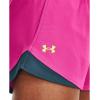 imageUnder Armour Womens Play Up 30 Shorts652 Rebel Pink  Static Blue  Lime Surge