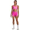 imageUnder Armour Womens Play Up 30 Shorts654 Rebel Pink  White  White