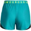 imageUnder Armour Womens Play Up 30 Shorts722 Coastal Teal  Black  Lime Surge