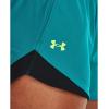 imageUnder Armour Womens Play Up 30 Shorts722 Coastal Teal  Black  Lime Surge