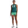 imageUnder Armour Womens Play Up 30 Shorts958 Green Breeze   White