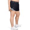 imageUnder Armour Womens Play Up 30 ShortsBlack 007Hushed Turquoise