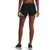 imageUnder Armour Womens Play Up 30 ShortsBlack 035Highvis Yellow