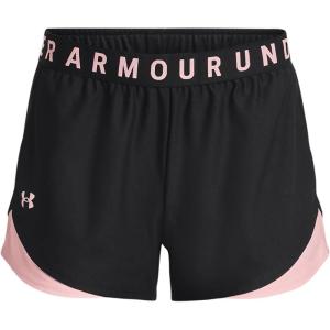 imageUnder Armour Womens Play Up 30 Shorts045 Black   Prime Pink