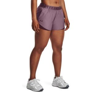 imageUnder Armour Womens Play Up 30 Shorts500 Misty Purple  Dark Maroon  Dark Maroon