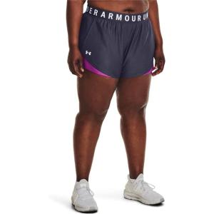 imageUnder Armour Womens Play Up 30 Shorts558 Tempered Steel  Strobe  White
