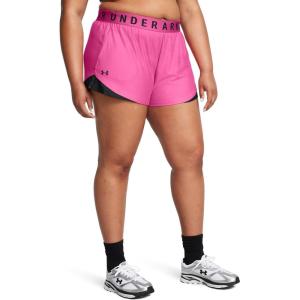 imageUnder Armour Womens Play Up 30 Shorts686 Astro Pink  Black  Black