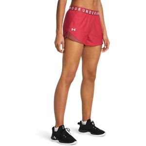 imageUnder Armour Womens Play Up 30 Shorts814 Red Solstice   White