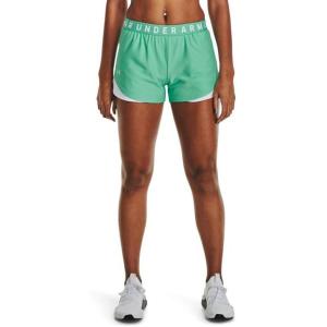 imageUnder Armour Womens Play Up 30 Shorts958 Green Breeze   White