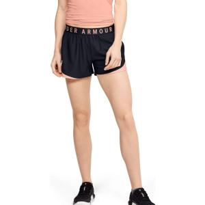imageUnder Armour Womens Play Up 30 ShortsBlack 006Peach Frost