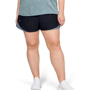 imageUnder Armour Womens Play Up 30 ShortsBlack 007Hushed Turquoise