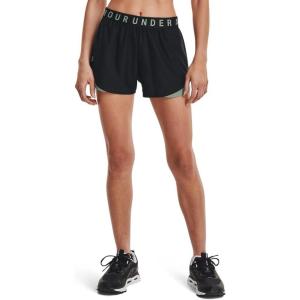 imageUnder Armour Womens Play Up 30 ShortsBlack 037Silica Green
