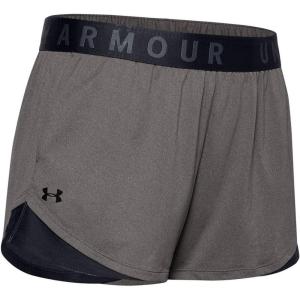 imageUnder Armour Womens Play Up 30 ShortsCarbon Heather 090Black