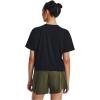 imageUnder Armour Womens Motion Short Sleeve T Shirt001 Black   Jet Gray