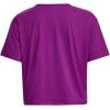imageUnder Armour Womens Motion Short Sleeve T Shirt573 Mystic Magenta   Black