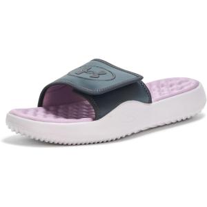 imageUnder Armour Womens Ignite Pro 8 Slide Sandal022 Galaxy BlackGray Dawn