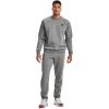 imageUnder Armour Mens Rival Fleece PantsPitch Gray Light Heather 012Onyx White