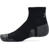 imageUnder Armour Unisex Adult Performace Cotton Quarter Socks 3 Pairs001 Black  Black  Pitch Gray